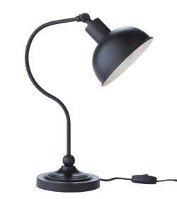 HOME - Coral Curved - Table Lamp - Black